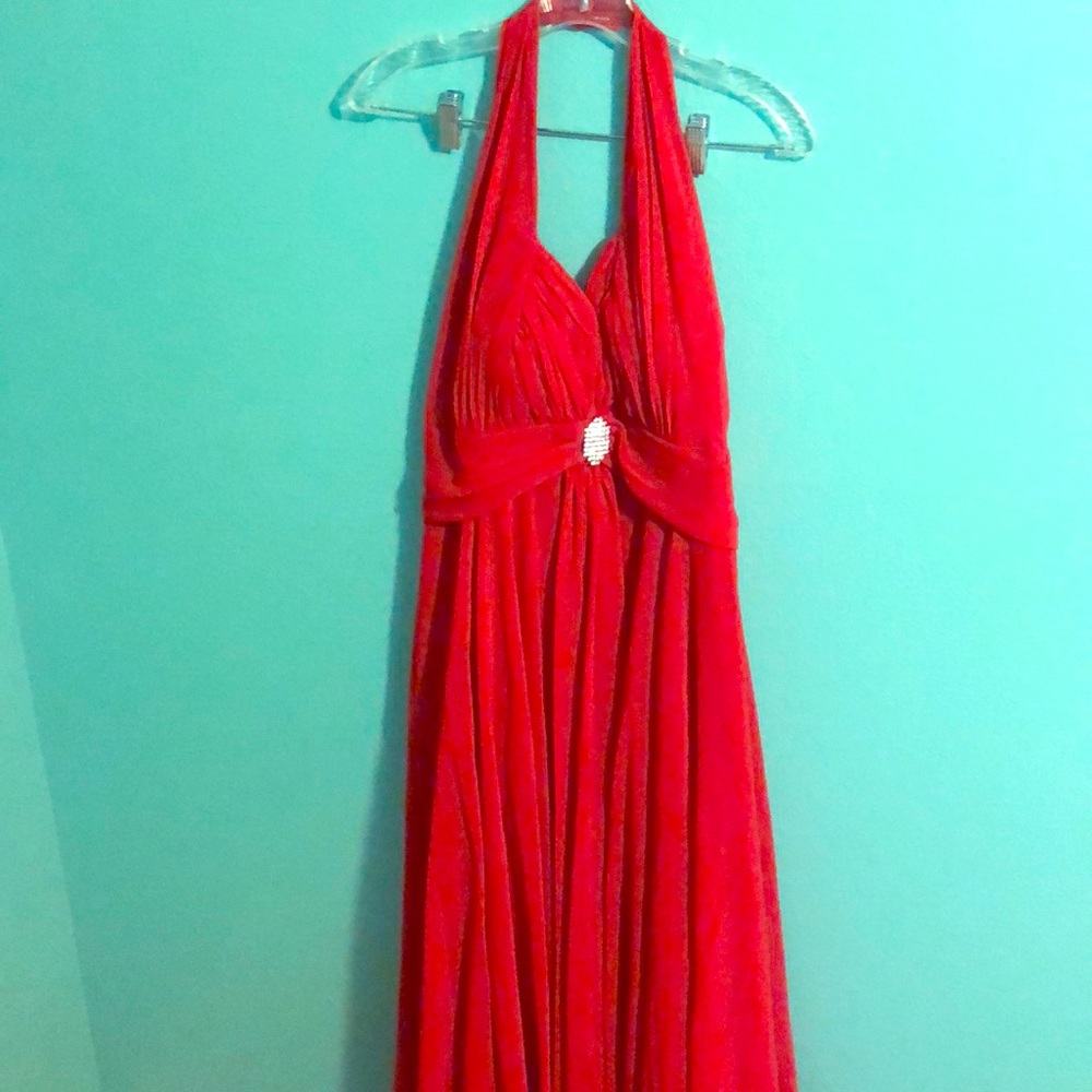Red dress
